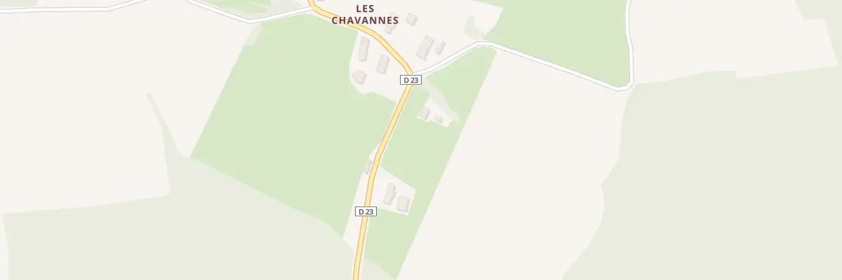 Plan du 4 Ham les Chavannes à Bosjean