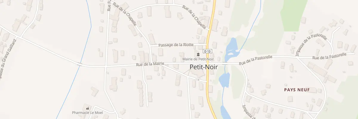Plan du 4 Pl du Onze Novembre à Petit-Noir