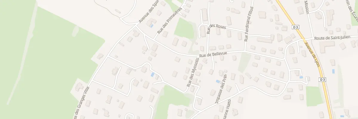 Plan du 6 Rue de Bellevue à Saint-Amour
