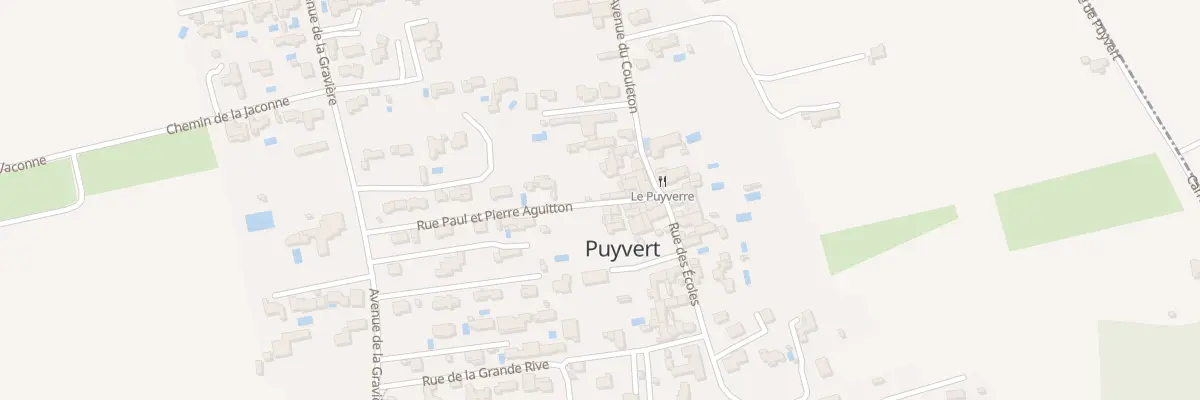 Plan du 5316F Rue P et P Aguitton à Puyvert