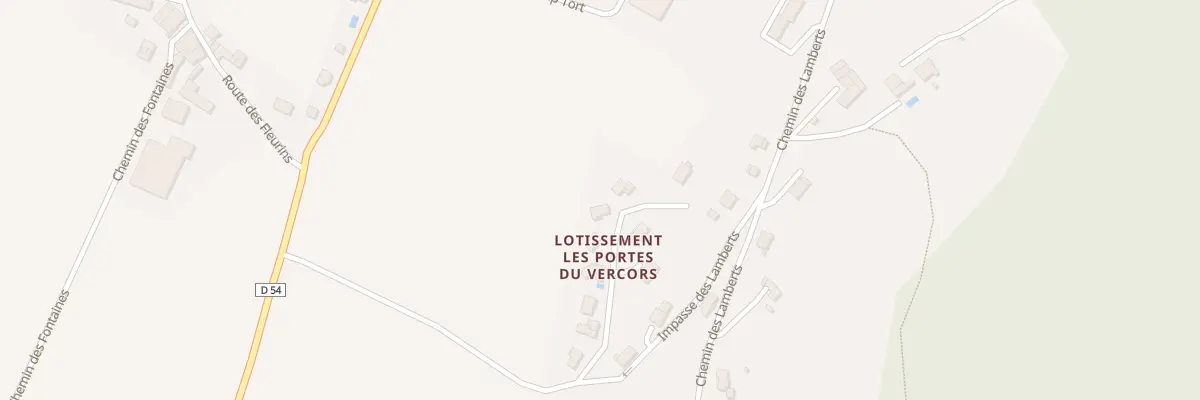Plan du 6 All des Portes du Vercors à Sainte-Eulalie-en-Royans