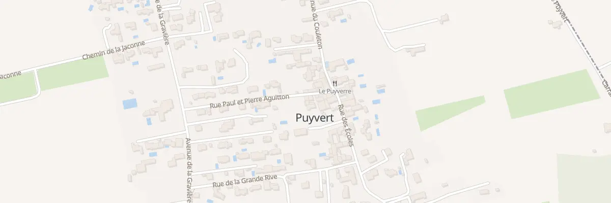 Plan du 5046 Rue P et P Aguitton à Puyvert
