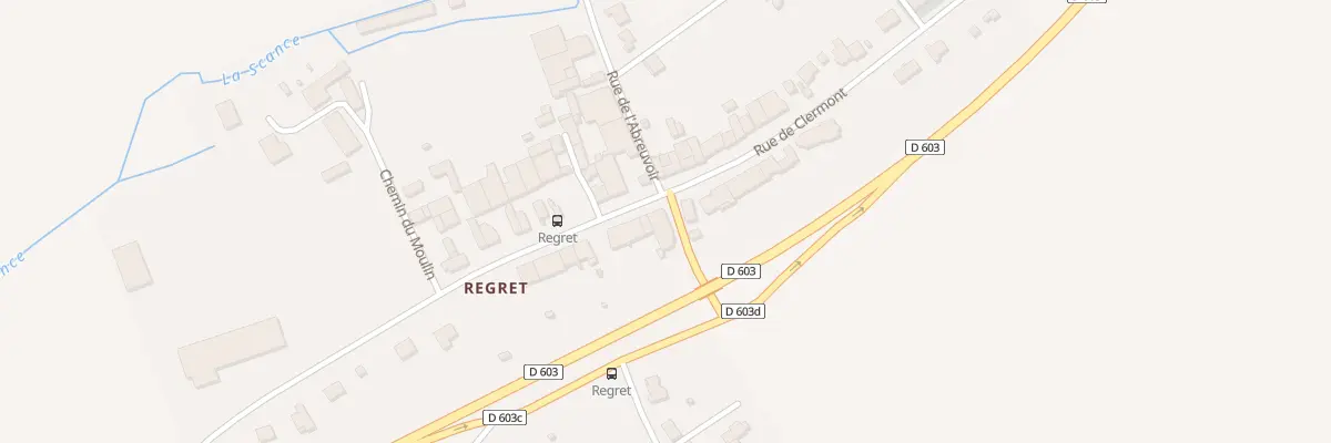 Plan du 23B Rue de Clermont à Verdun