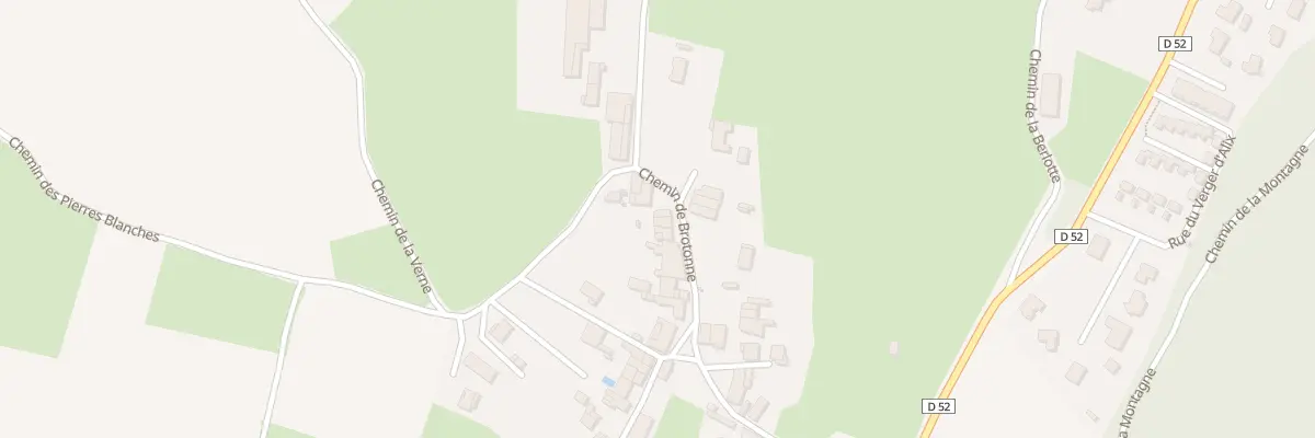 Plan du 5273 Sanciat à Meillonnas