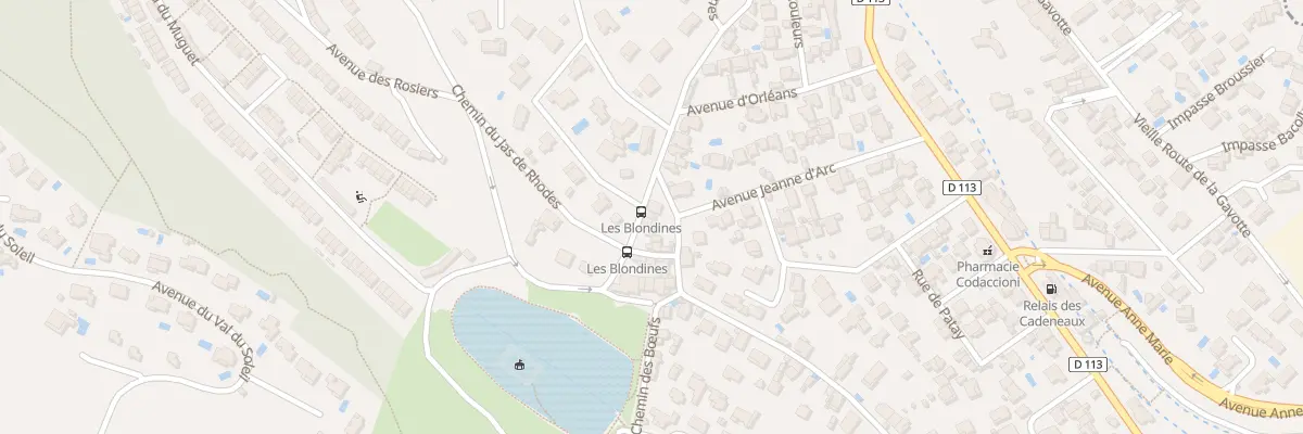 Plan du 51 Che Petits Cadeneaux aux Pennes-Mirabeau