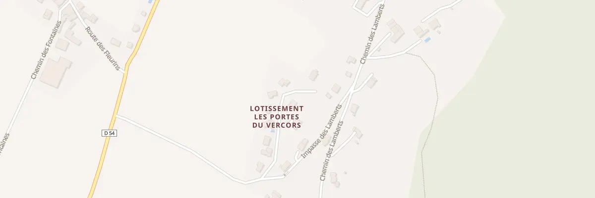 Plan du 11 All des Portes du Vercors à Sainte-Eulalie-en-Royans