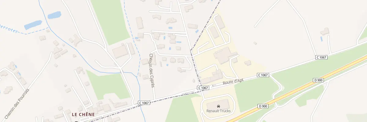 Plan du 25 Rue des Moulins à Gargas