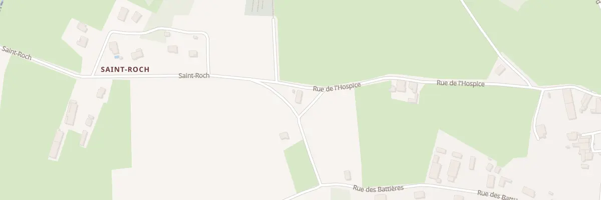 Plan du 494 Rue de Hospice à Verjon