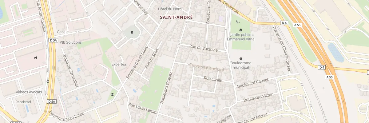 Plan du 7 Tra Blanchard à Marseille 16e Arrondissement