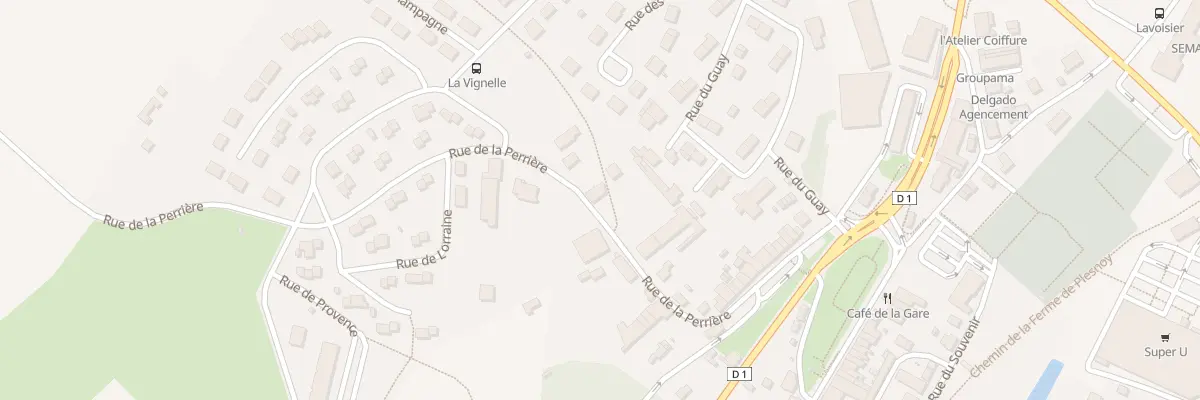 Plan du 42 Rue de la Perriere à Nogent