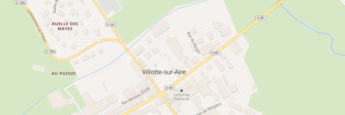 Plan du 37 Rue du Mont à Villotte-sur-Aire