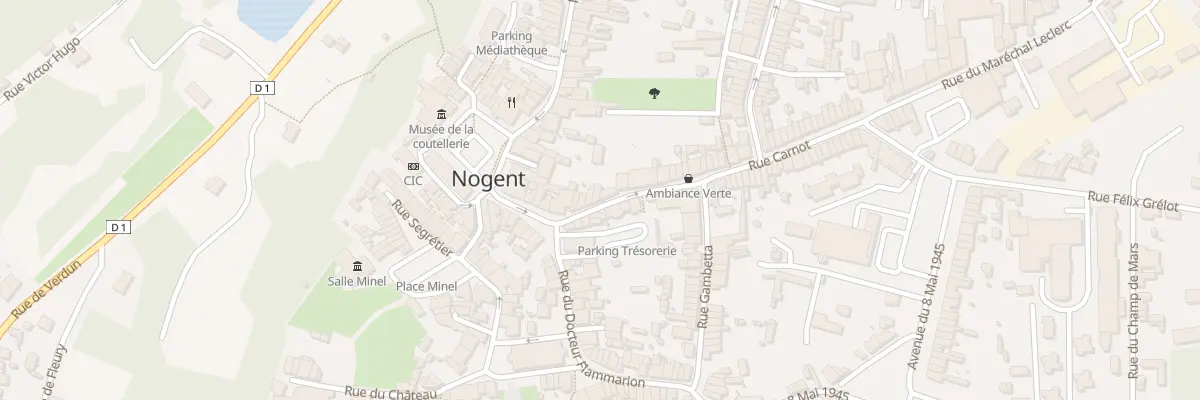 Plan du 7 Rue Carnot à Nogent