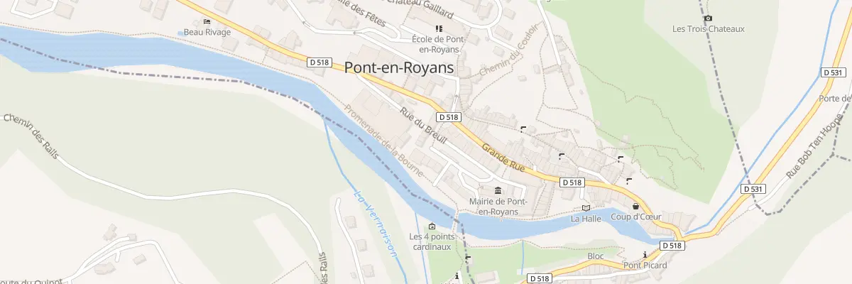 Plan du 11 Pl du Breuil à Pont-en-Royans