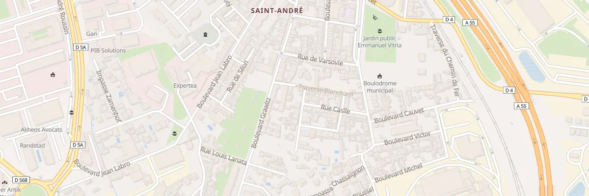 Plan du 49 Rue jean baptiste olive à Marseille 16e Arrondissement