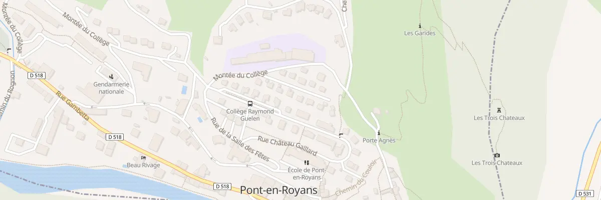 Plan du 10 Imp Humbert II à Pont-en-Royans