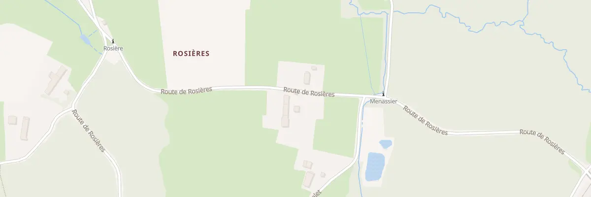 Plan du 15 Rte de Rozieres à Joudes