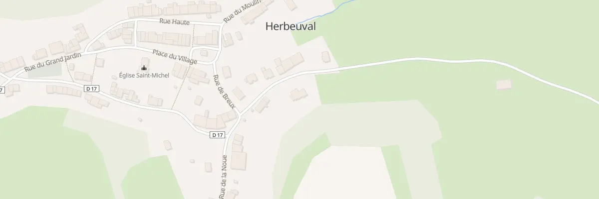 Plan du 4 Rue de Breux à Herbeuval