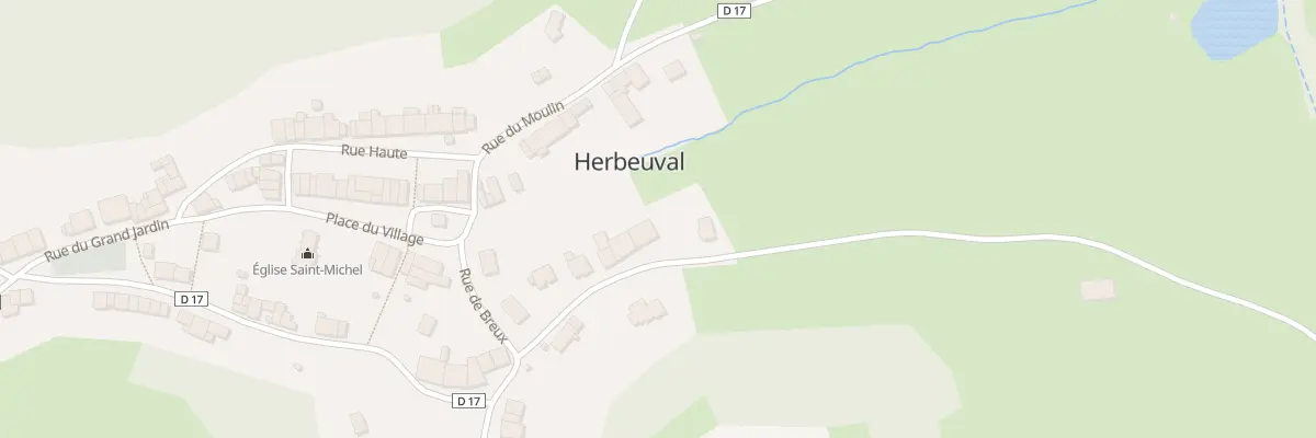 Plan du 9 Rue de Breux à Herbeuval