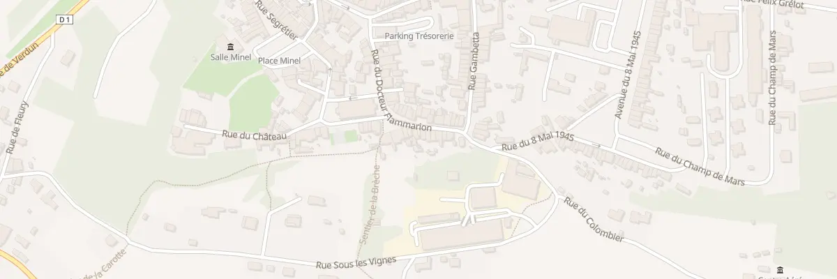 Plan du 24 Rue du Docteur Flammarion à Nogent