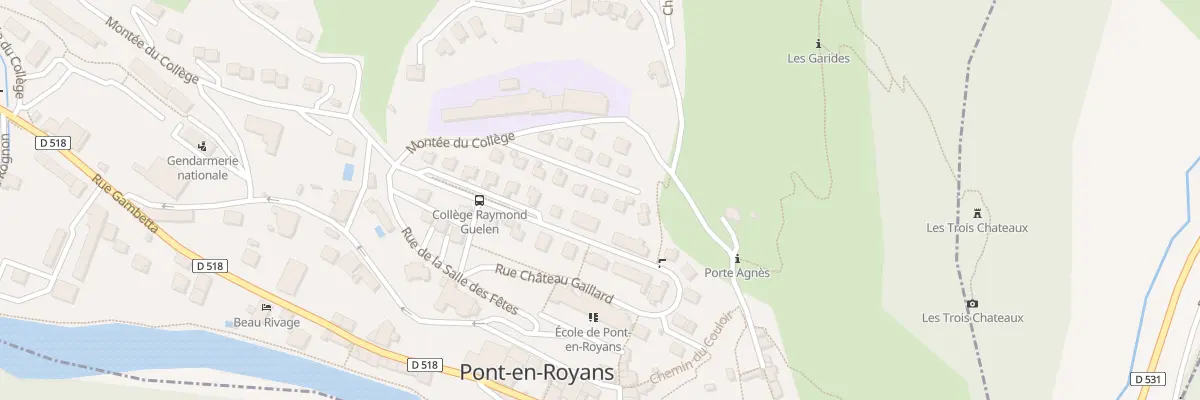 Plan du 12 Imp Humbert II à Saint-André-en-Royans