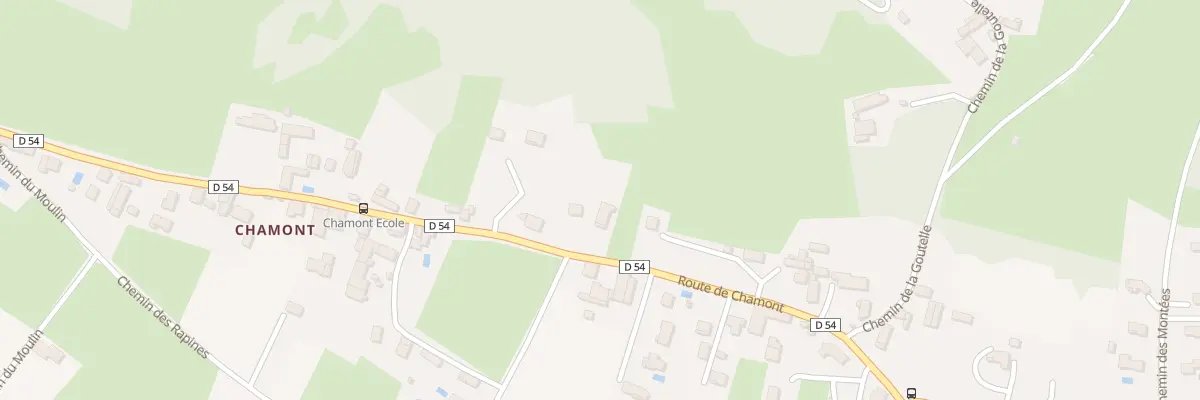 Plan du 2090 Rte de Chamont à Saint-Chef