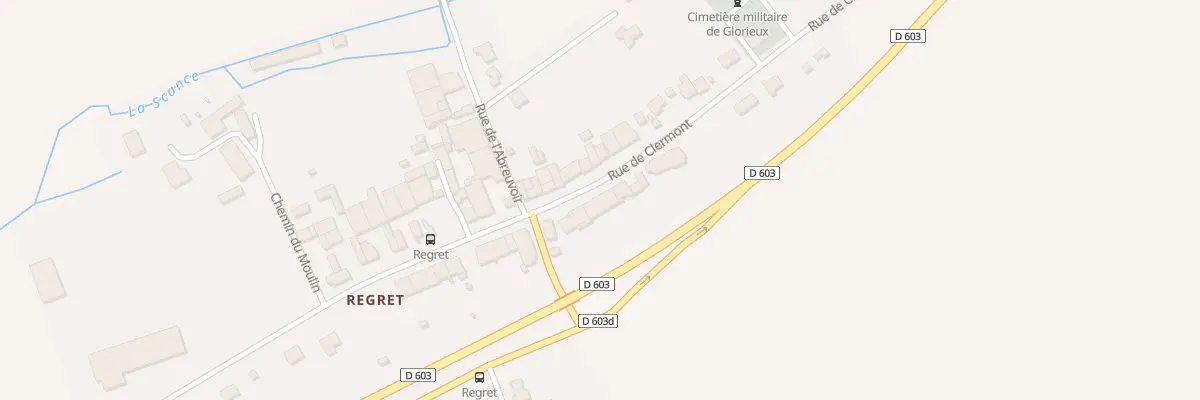 Plan du 15B Rue de Clermont à Verdun