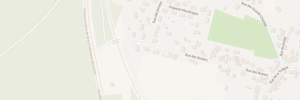 Plan du 45 Rue des Rosiers à Villers-les-Pots