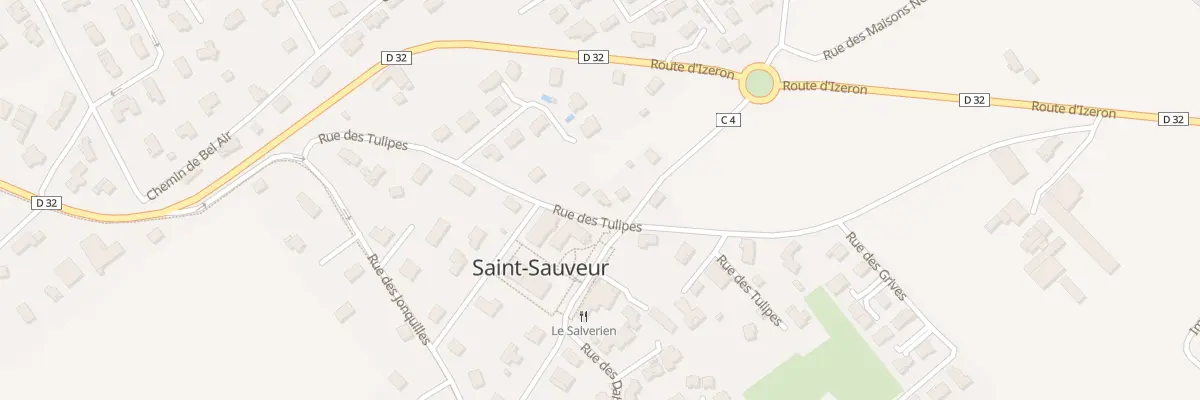 Plan du 5B Rue des Tulipes à Saint-Sauveur