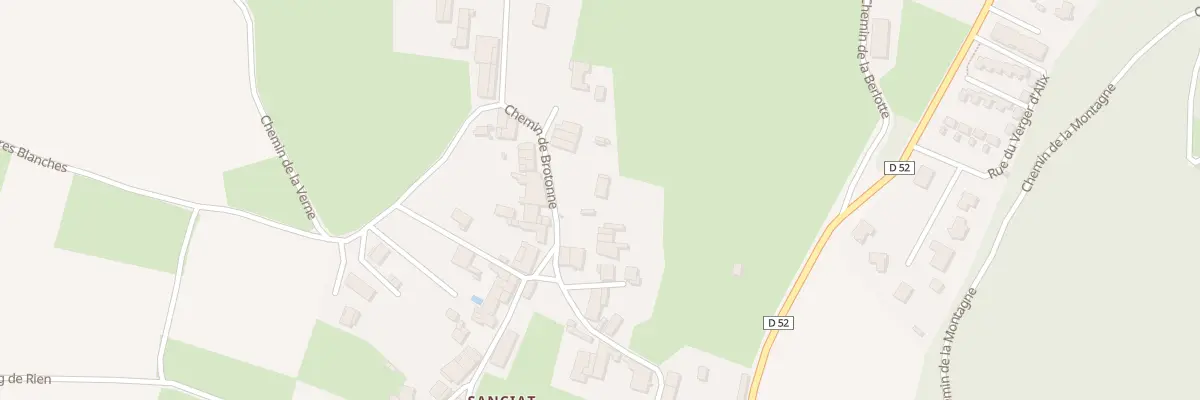 Plan du 5282 Sanciat à Meillonnas