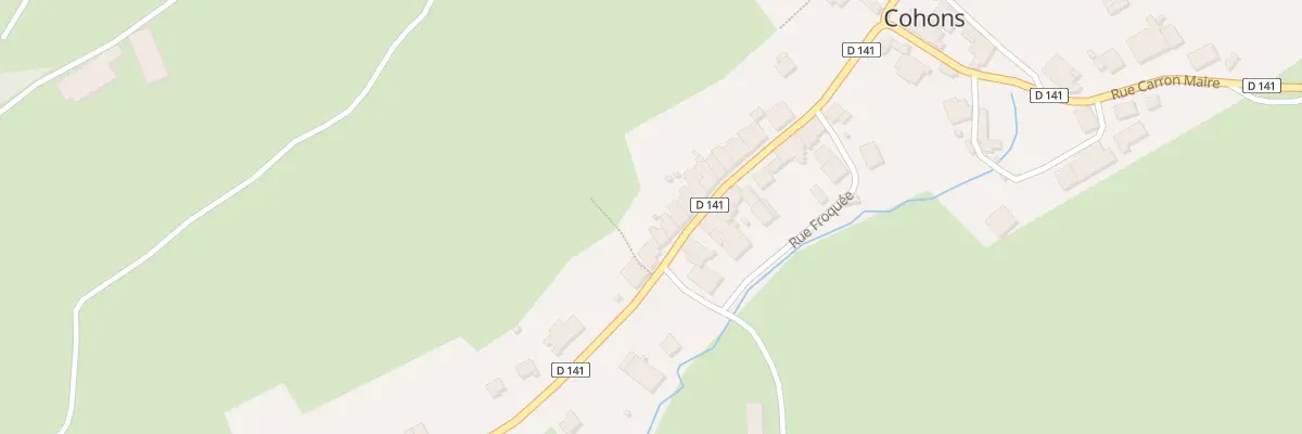 Plan du 16 Rue de Longeau à Cohons