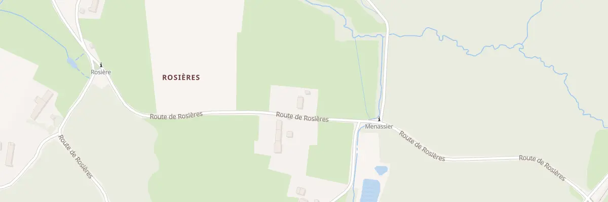 Plan du 14 Rte de Rozieres à Joudes
