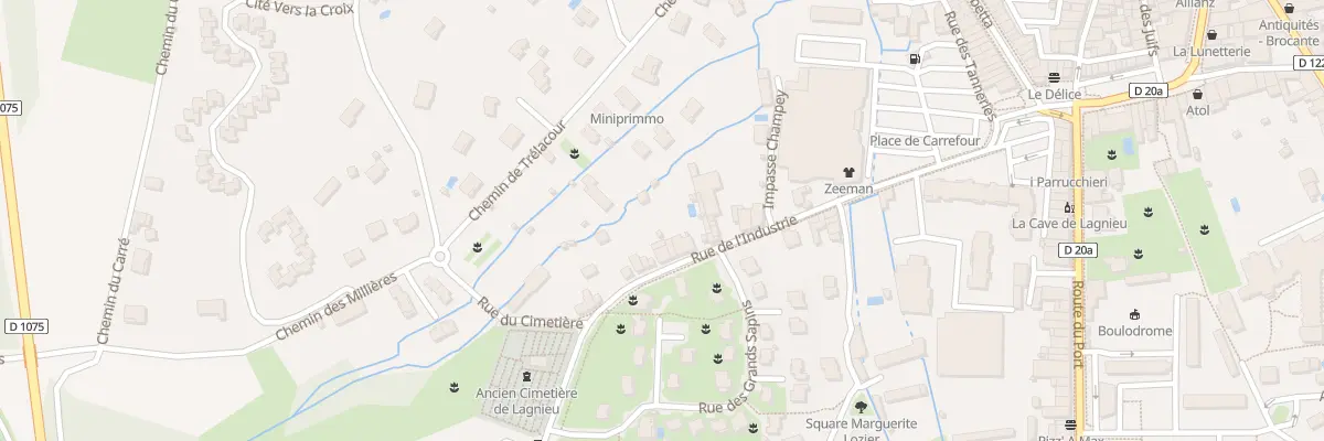 Plan du 28 Rue de l’Industrie à Lagnieu
