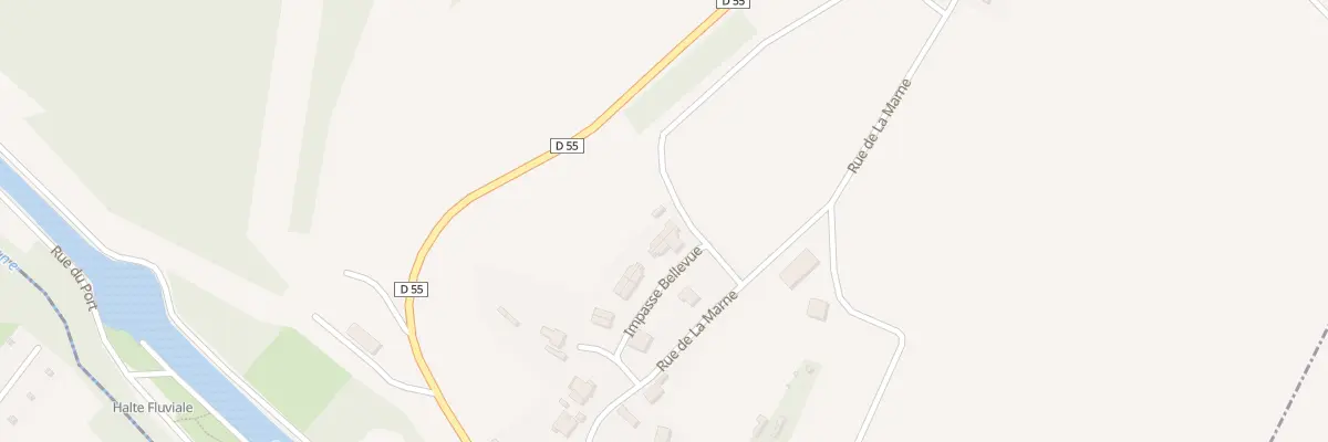 Plan du 129 Imp Bellevue à Champigny-lès-Langres