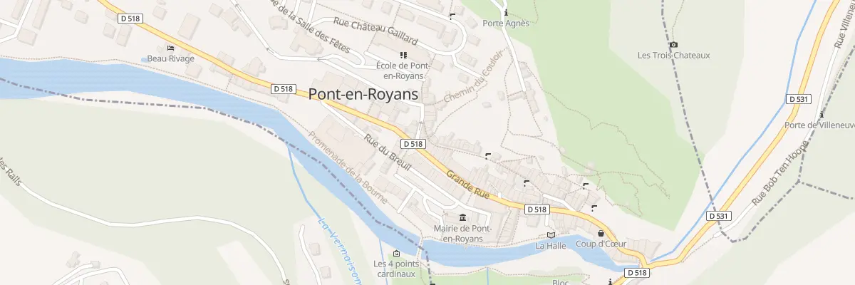 Plan du 5 Rue de l’Horloge à Pont-en-Royans