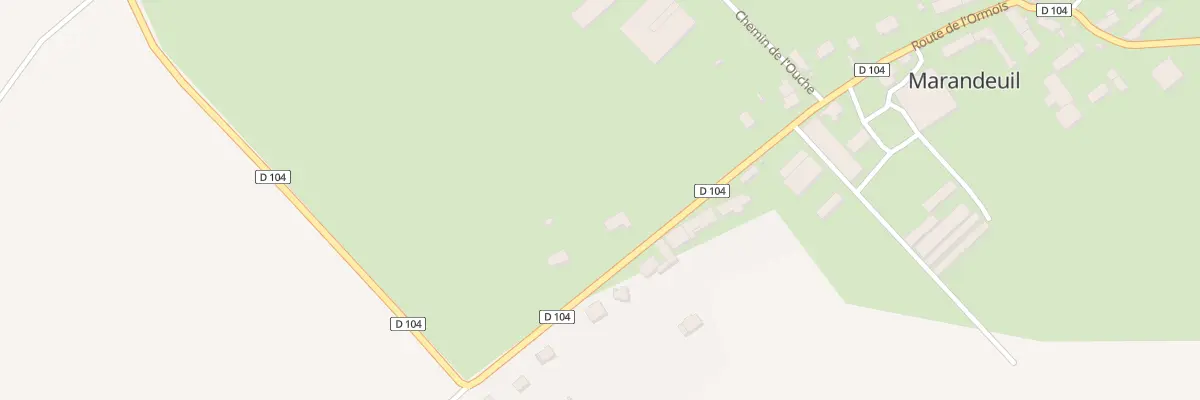 Plan du 14 Rte de l’Ormois à Marandeuil