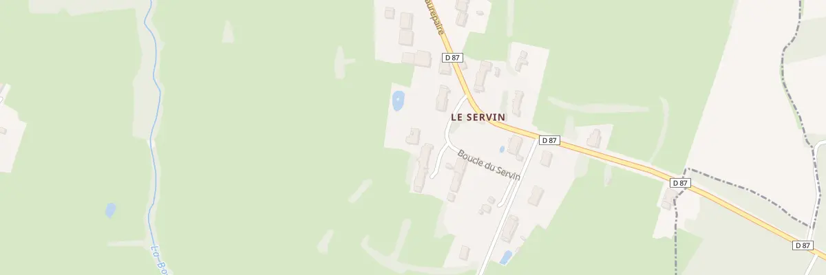 Plan du 36 Boucle du Servin à Frangy-en-Bresse