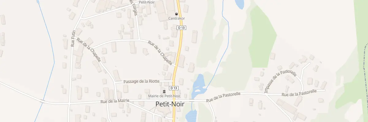Plan du 9 Rue du Centre à Petit-Noir