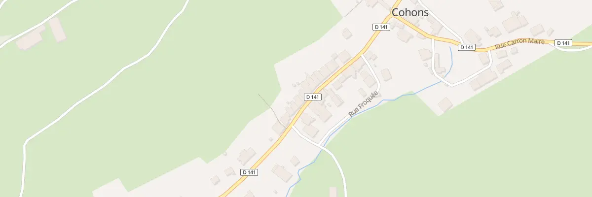 Plan du 12 Rue de Longeau à Cohons
