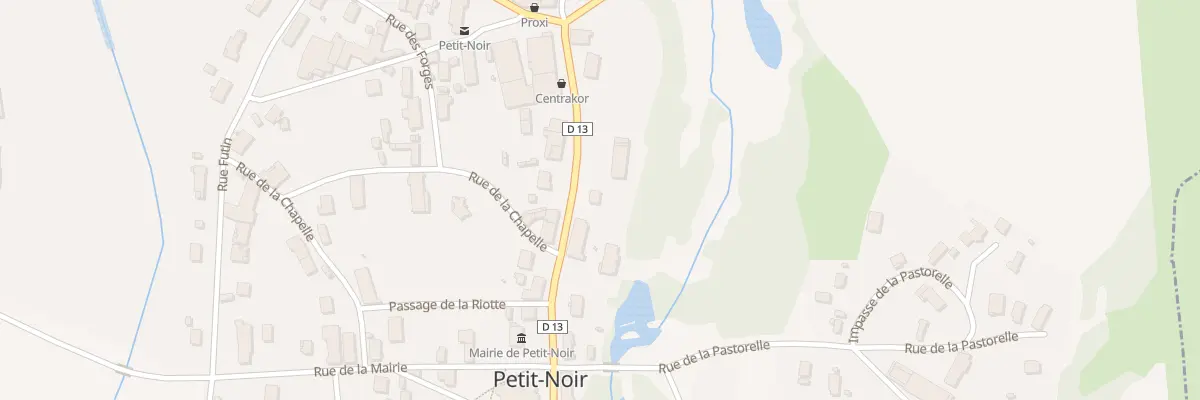 Plan du 7 Rue du Centre à Petit-Noir