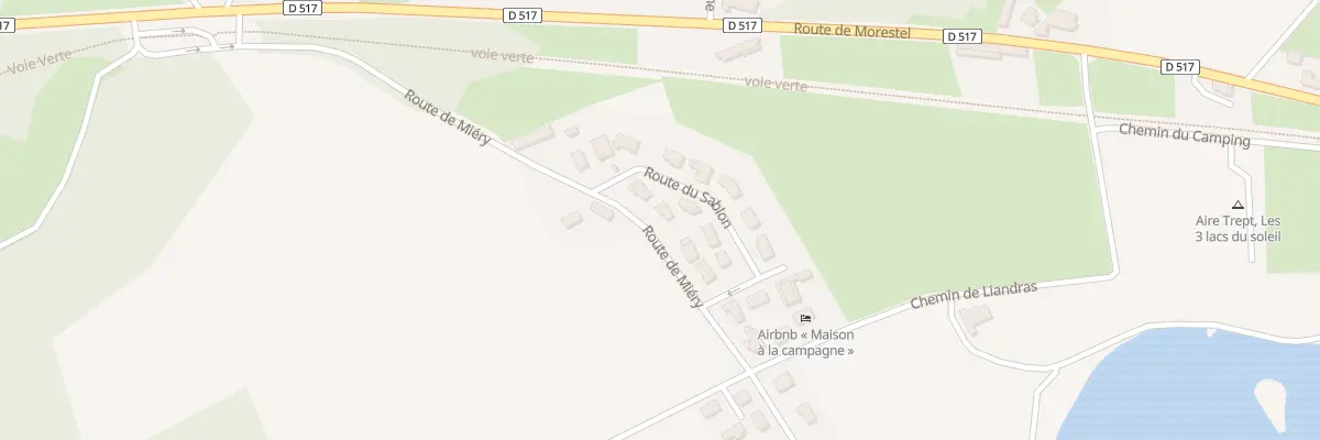 Plan du 359 Rte de Miéry à Trept