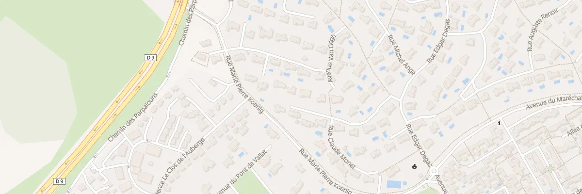 Plan du 12 Rue Monet à Cabriès