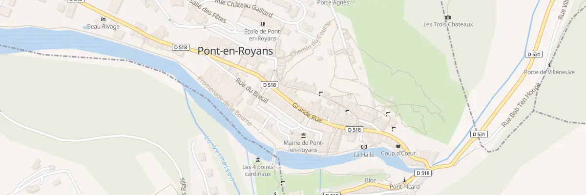 Plan du 52 Gr Grand Rue à Pont-en-Royans
