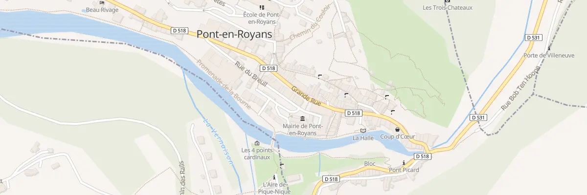 Plan du 55 Gr Grand Rue à Pont-en-Royans