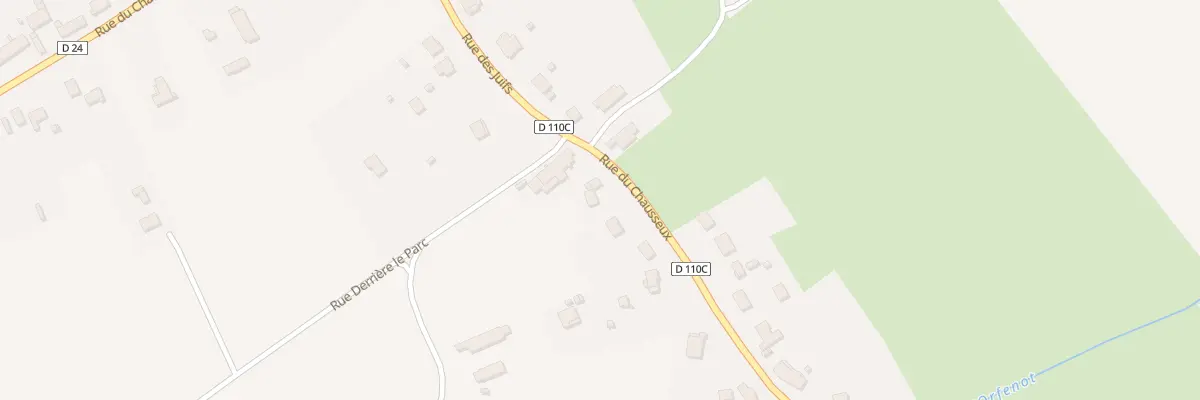 Plan du 2B Rue du Chausseux à Laperrière-sur-Saône