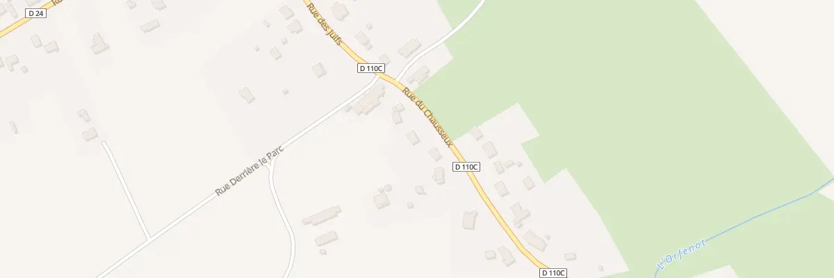 Plan du 4 Rue du Chausseux à Laperrière-sur-Saône