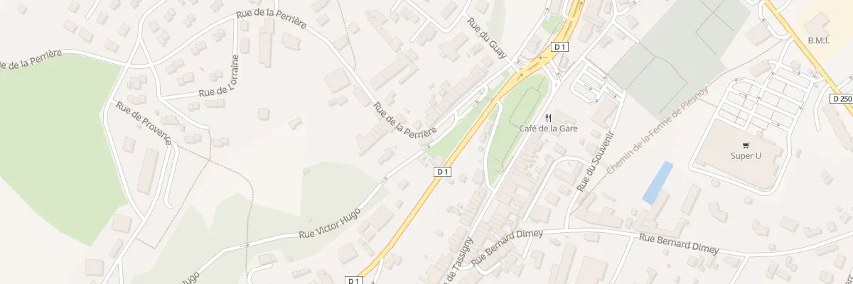 Plan du 1 Rue de la Perriere à Nogent