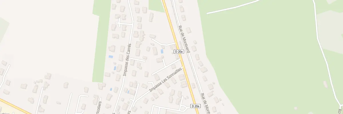 Plan du 1033 Rte de Bourg à Lagnieu