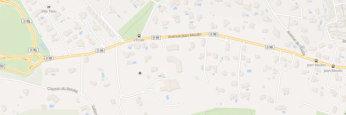 Plan du 600 Av Jean Moulin à Cabriès
