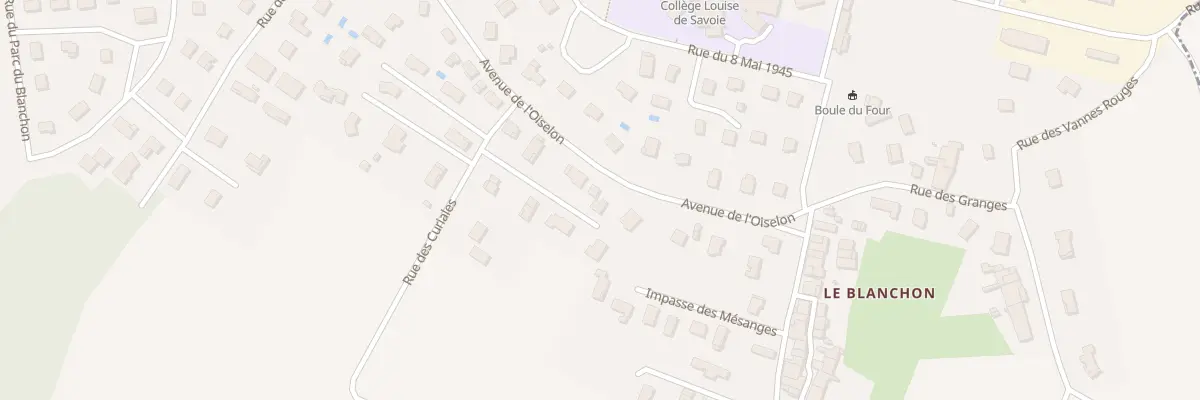 Plan du 59 Av de l’Oiselon à Pont-d’Ain