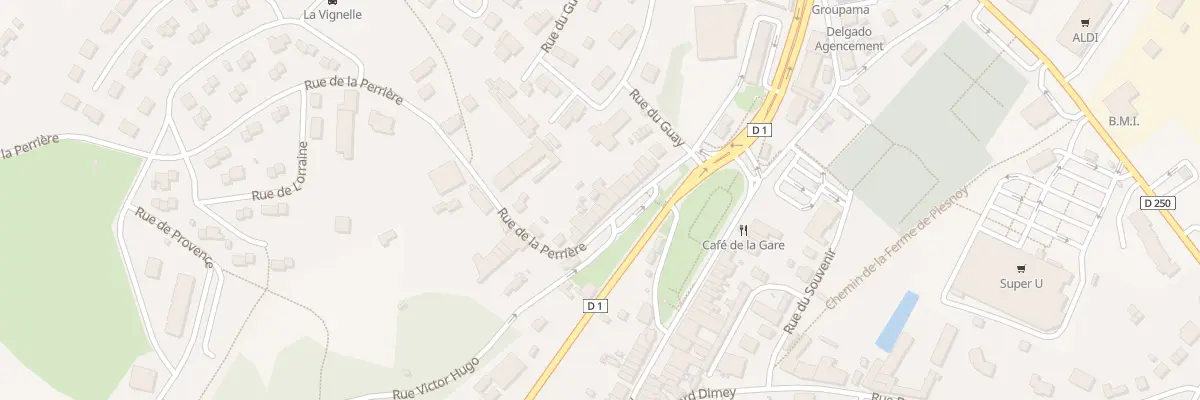 Plan du 20 Rue de la Perriere à Nogent